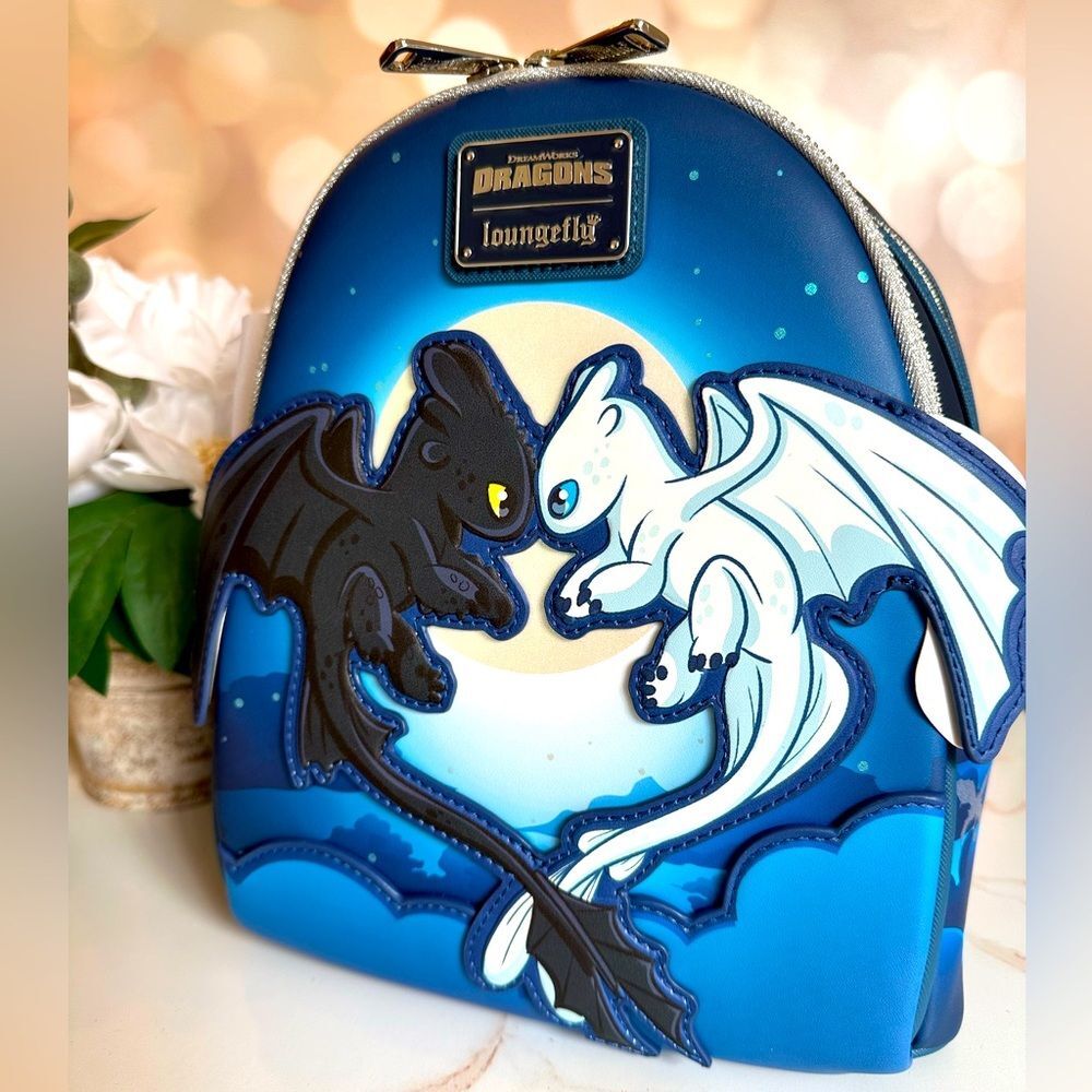 NWT! How to Train Your Dragon mini backpack Loungefly